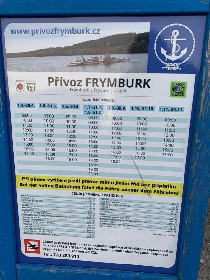 Ubytování Hanka v hotelovém pokoji C408 Frymburk Extérieur photo